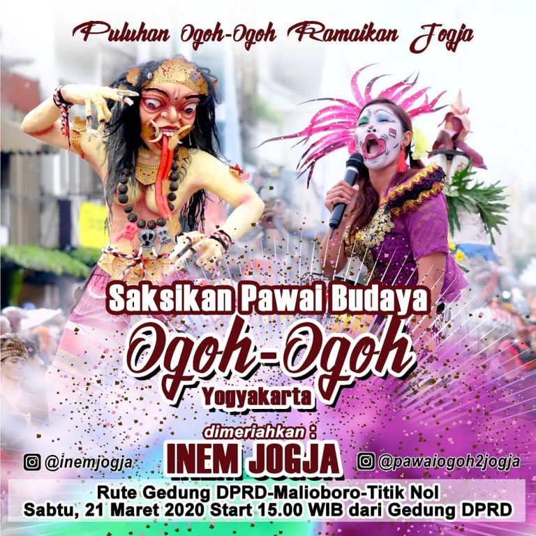 Pawai Budaya Ogoh-ogoh Yogyakarta